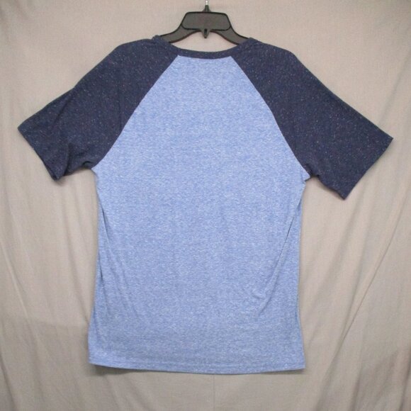 DC Comics Character Graphic Print Raglan Short Sleeve Blue Men Size | L - Picture 9 of 10